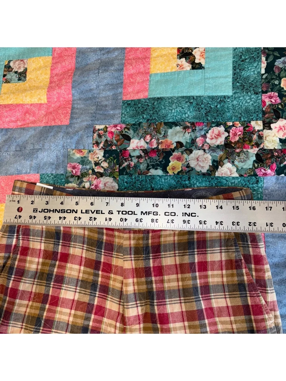 Brooks Brothers 1818 Men’s 30W Plaid Cotton Summer Shorts Imported Fabric